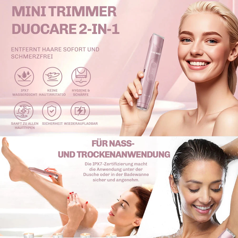 Mini Trimmer DuoCare 2-in-1