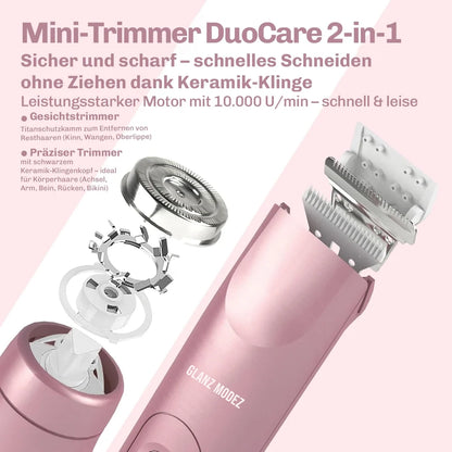Mini Trimmer DuoCare 2-in-1