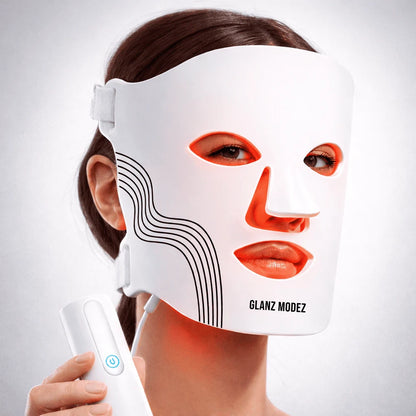 LED Lichttherapie Gesichtsmaske