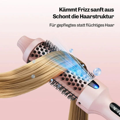 Volumen Rundbürste mit Hitze