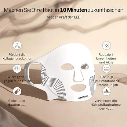 LED Lichttherapie Gesichtsmaske